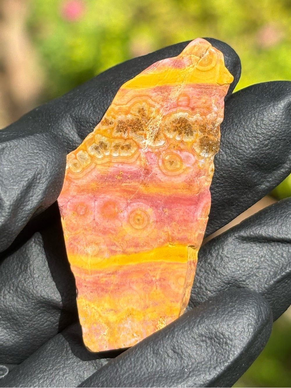 Small Ocean Jasper Freeform - Polished Sea Jasper with Natural Imperfections